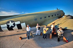 COME FLY WITH THEM:  Caf&eacute; Musique will bring their diverse mix of Gypsy jazz, swing, folk, and wild classical to Cambria&rsquo;s Pewter Plough Playhouse for two intimate shows on Jan. 7 and 8. - PHOTO COURTESY OF CAF&Eacute; MUSIQUE