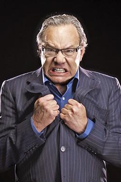 GRRRR!!! :  Comedian and satirist Lewis Black is airing rants from all over the country in his new Audible series, The Rant is Due. - PHOTO COURTESY OF CLAY MCBRIDE