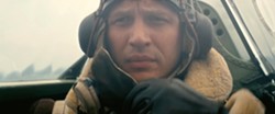 AIR Farrier (Tom Hardy) must balance a dwindling fuel supply with his duty to fight off enemy aircraft picking off Allied forces like sitting ducks. - PHOTO COURTESY OF WARNER BROS. PICTURES