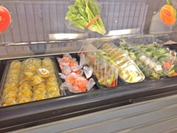 FRESH AND LOCAL The salad bar at the San Luis Coastal School District's cafeterias now offer locally grown produce from across San Luis Obispo County. - PHOTO COURTESY OF ERIN PRIMER
