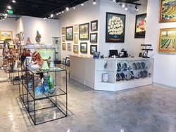 UPSCALE Julie Dunn and her business partner Peggy Turk plan to bring fine art and custom boutique offerings to their newly opened Park Street Gallery in downtown Paso Robles. - PHOTO COURTESY OF PARK STREET GALLERY