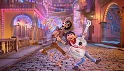 LOS MUERTOS In the animated film Coco, young Miguel journeys to the land of the dead to discover his family's long-held ban on music. - PHOTO COURTESY OF DISNEY/PIXAR