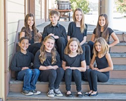 ADORABLE Coastal Youth Theatre singers are one of several groups to perform at the 10th Annual Rotary Christmas and Holiday Sing-Along on Dec. 17, at the Clark Center. - PHOTO COURTESY OF TRACY WAIKUS PHOTOGRAPHY