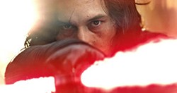CONFLICTED Kylo Ren (Adam Driver) wrestles heavily with his inner darkness and light in The Last Jedi: The Force Awakens. - PHOTO COURTESY OF WALT DISNEY PICTURES