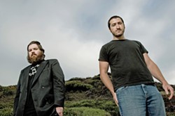 INDIE DARLINGS San Diego-based Pinback, made up primarily of singer-songwriters-multi-instrumentalists "Zach" Armistead Burwell Smith IV and Rob Crow, play the SLO Guild Hall on Jan. 28. - PHOTO COURTESY OF DREW REYNOLDS