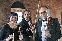 LOVE IS IN THE AIR Bring your sweetie to Puffers in Pismo on Feb. 14 and hear the Candlelight Strings, who can play The Beatles too! - PHOTO COURTESY OF THE CANDLELIGHT STRINGS