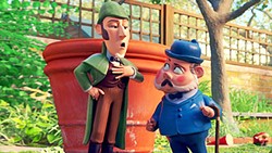 JUST THE GNOME When gnomes start disappearing from gardens in London, there's only one man who can solve the case in Sherlock Gnomes. - PHOTO COURTESY OF PARAMOUNT PICTURES