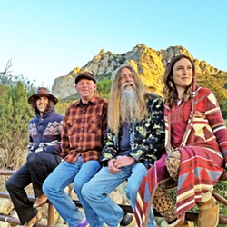 GET GROOVY Zen Mountain Poets have some upcoming shows with new bassist Chad Hoffman, on March 31 at Luna Red; and April 7 at The Educated Gardner, among others. - PHOTO COURTESY OF ZEN MOUNTAIN POETS