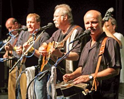 'LAY DOWN SALLY' BLUEGRASS STYLE Bluegrass icons The Seldom Scene play The Clark Center on March 31, bringing traditional compositions, originals, and bluegrass covers of hit pop and rock classics. - PHOTO COURTESY OF THE SELDOM SCENE