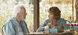 COMMITMENT John (Donald Sutherland) and Emma (Helen Mirren) struggle through the twilight of their long marriage as his dementia and her health problems complicate their final vacation. - PHOTO COURTESY OF INDIANA PRODUCTION COMPANY