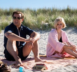 SCANDAL Chappaquiddick explores the events surrounding the drowning of a young woman (Kate Mara, right) after Ted Kennedy (Jason Clarke, left) drove his car off a bridge. - PHOTO COURTESY OF ENTERTAINMENT STUDIOS MOTION PICTURES