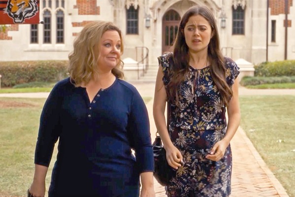 SENIOR YEAR Mother-daughter duo Deanna (Melissa McCarthy) and Maddie (Molly Gordan) navigate being in college together in Life of the Party. - PHOTOS COURTESY OF NEW LINE CINEMA