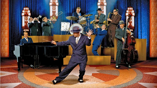 JUMP AND JIVE! Neo-swing act Big Bad Voodoo Daddy brings their horn-driven dance sounds to the Live Oak Music Festival on June 16. - PHOTO COURTESY OF BIG BAD VOODOO DADDY