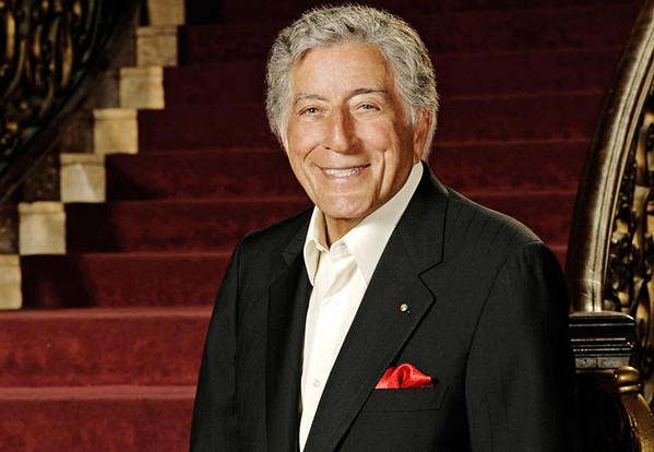 THE GOOD LIFE Iconic American Songbook crooner Tony Bennett returns to Vina Robles Amphitheatre for a Nederlander Concerts show on June 9. - PHOTO COURTESY OF TONY BENNETT
