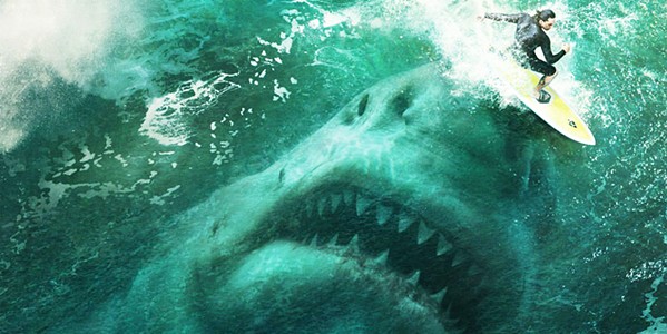 MEGAJAWS Long thought extinct, a Carcharodon Megalodon rises from the Mariana Trench to wreak havoc, in the sci-fi thriller The Meg. - PHOTO COURTESY OF APELLES ENTERTAINMENT