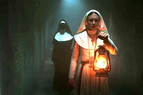 HAIL MARY Sister Irene (Taissa Farmiga) is sent to investigate the suicide of another young nun and discovers a malevolent spirit, in The Nun. - PHOTO COURTESY OF GREEN FILMS