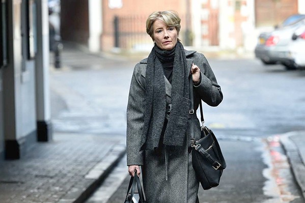 CAN I GET A WITNESS? Judge Fiona Maye (Emma Thompson) presides over the case of a teenage boy who's refusing a life-saving blood transfusion based on his religion, in The Children Act. - PHOTO COURTESY OF BBC FILMS