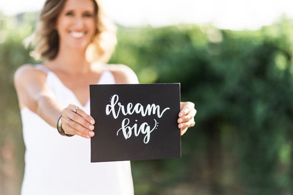 DREAMS REALIZED The Dream Big Darling nonprofit, led by founder and CEO Amanda Wittstrom-Higgins, aims to expose young women to the multitude of careers available within the wine and spirits world both locally and beyond. - PHOTO COURTESY OF DREAM BIG DARLING