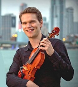 MAD GOOD The SLO County Jazz Fed hosts two-time Grammy Award-winning Danish-born jazz violinist Mads Tolling, on Oct. 20, at the Unity Concert Hall. - PHOTO COURTESY OF MADS TOLLING