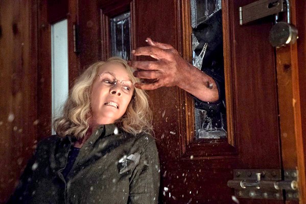 FORTY YEARS LATER Jamie Lee Curtis reprises her role as Laurie Strode, who 40 years ago escaped masked killer Michael Myers. When he returns in Halloween (2018), she’s ready for him. - PHOTO COURTESY OF MIRAMAX