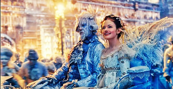 JUST A GIRL Young Clara (Mackenzie Foy) is transported to a magical world built by her mother, where she must work to save it from destruction, in The Nutcracker and the Four Realms. - PHOTO COURTESY OF WALT DISNEY PICTURES
