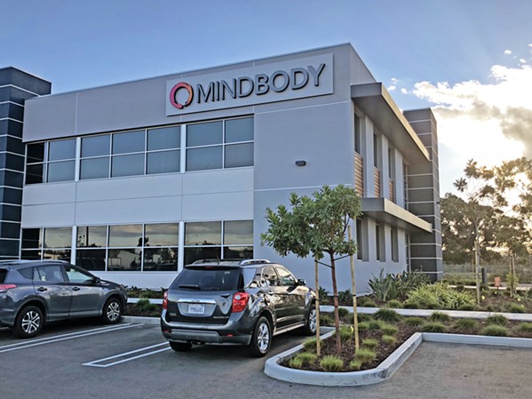 PLANNED ACQUISITION Mindbody, a tech company with headquarters in San Luis Obispo and an office in Santa Maria (pictured), announced on Dec. 24 that Vista Equity Partners planned to acquire the company for $1.9 billion. - PHOTO BY JOE PAYNE