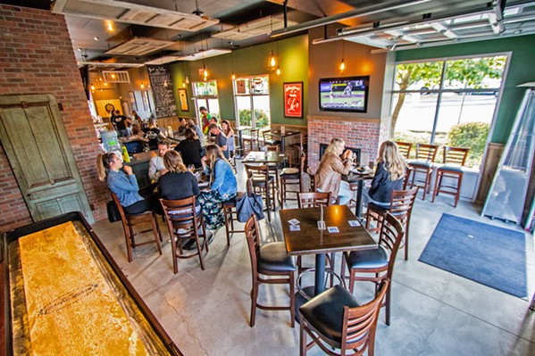 CROWD PLEASING Craft beer, nachos, and old-school video games? Very few would say "no" to this good-time trio, on tap now at Broad Street Public House. The new hangout is located at 3590 Broad St. in San Luis Obispo. - PHOTOS COURTESY OF BROAD STREET PUBLIC HOUSE