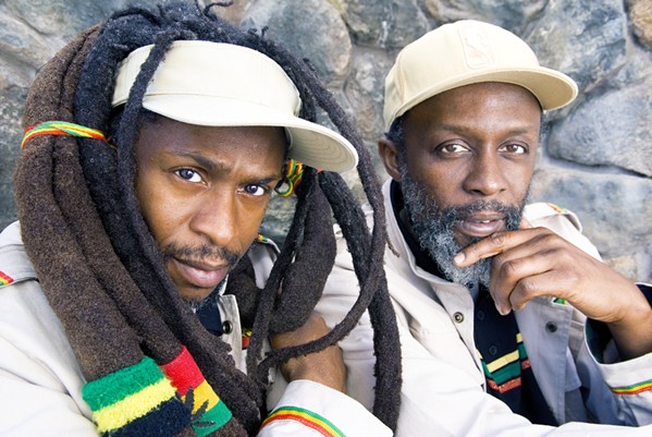 RED, YELLOW, AND GREEN Longtime British reggae act Steel Pulse plays the Fremont Theater on March 31. - PHOTO COURTESY OF STEEL PULSE