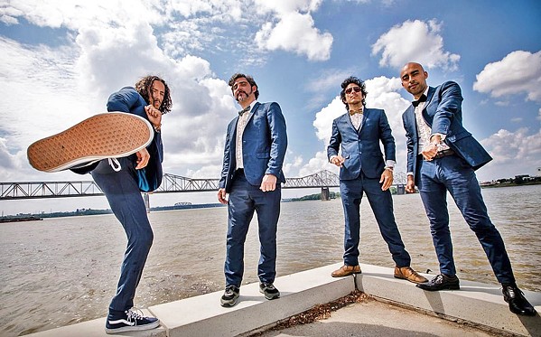 STYLING Chicano Batman plays the Fremont Theater on April 28, delivering their Brazilian Tropical&iacute;a, early '70s psychedelic soul, and romantic pop sounds. - PHOTO COURTESY OF CHICANO BATMAN