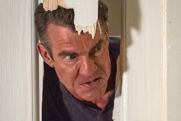 HERE'S CHARLIE! Dennis Quaid stars as Charlie Peck, a man who sells his house to a new couple but then refuses to leave them and his former property alone, in The Intruder. - PHOTO COURTESY OF SCREEN GEMS