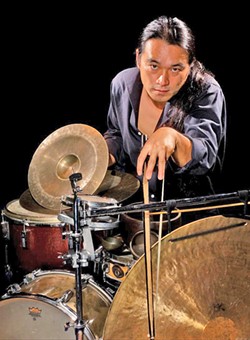 TIMBRE Master percussionist and avant-garde sound artist Tatsuya Nakatani plays a solo set at A Satellite of Love on May 16. - PHOTO COURTESY OF MAKOTO TAKEUCHI