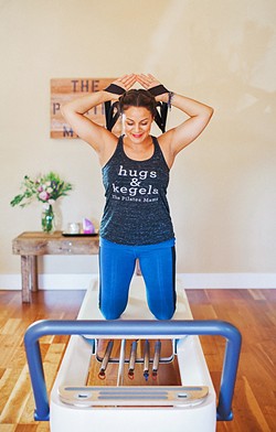SUPPORTING WOMEN Local pilates instructor Natalie Garay focuses on postpartum rehabilitation and is looking to expand her work. - PHOTO COURTESY OF NATALIE GARAY