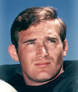 RAIDER! Dan Conners played 11 seasons with the Oakland Raiders, including the 1967 team that faced the Green Bay Packers in Super Bowl II. - PHOTO COURTESY OF THE OAKLAND RAIDERS