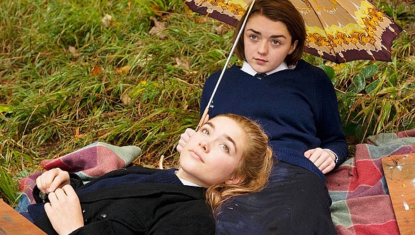 SPELLBINDING Florence Pugh and Maisie Williams play best friends, Abbie and Lydia, in the British psychodrama, The Falling. - PHOTO COURTESY OF BBC FILMS
