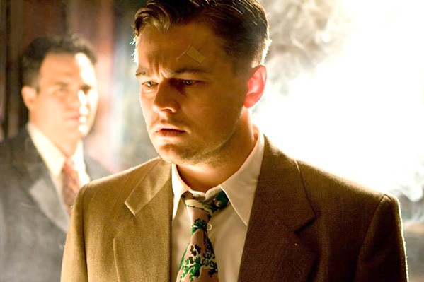 TWISTS AND TURNS In Shutter Island, Leonardo DiCaprio plays the role of a U.S. marshal searching for a patient who's escaped from a physiatrist hospital. - PHOTO COURTESY OF PARAMOUNT PICTURES