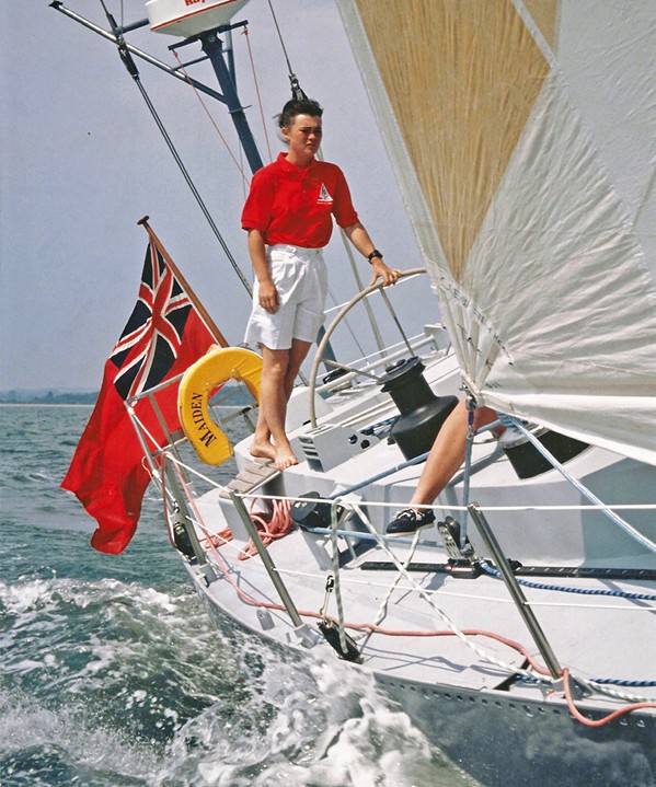 YES, SHE CAN In the documentary Maiden, we watch as 24-year-old charter boat cook Tracy Edwards assembles a team of female sailors to enter the first all-female crew in the Whitbread Round the World Race in 1989. - PHOTO COURTESY OF NEW BLACK FILMS