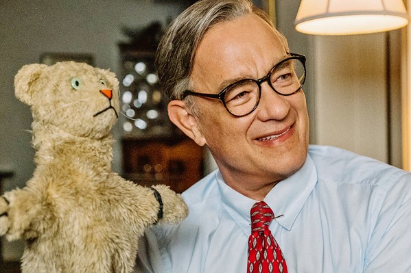 PUPPET MASTER Tom Hanks plays beloved television host Fred Rogers, in director Marielle Heller's biopic, A Beautiful Day in the Neighborhood. - PHOTO COURTESY OF TRISTAR PICTURES