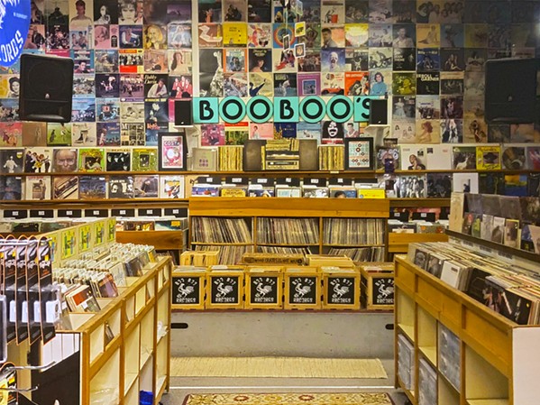 QUARAN-TUNES Boo Boo Records owner Mike White is keeping his record store running by going entirely digital during the COVID-19 pandemic. - FILE PHOTO COURTESY OF BOO BOO RECORDS