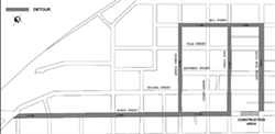 Marsh Street bridge construction will impact downtown traffic for months