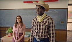 BE WHO YOU WANT TO BE International student Iwegbuna Ikeji (Conphidance) experiences racism in America but also discovers he can forge his own identity, in "The Cowboy," episode 3 of Little America, about real-life experiences in the USA. - PHOTO COURTESY OF UNIVERSAL TELEVISION