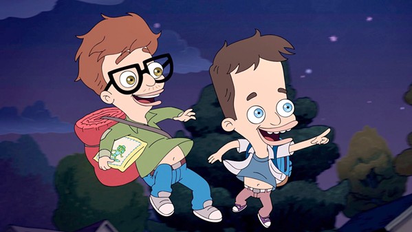 HORRORMONES Seventh grade besties Nick Birch (voiced by Nick Kroll) and Andrew Glouberman (voiced by John Mulaney) work through their feelings of insecurity and their near-constant need to masturbate in Netflix's animated series Big Mouth. - PHOTO COURTESY OF DANGER GOLDBERG PRODUCTIONS