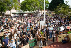 Protests continue against police violence with peaceful event in downtown SLO