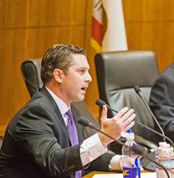 INCREASED ACCOUNTABILITY A police accountability bill introduced by Assemblymember Jordan Cunningham (R-San Luis Obispo) passed through the state Senate committee level, he announced on July 31. - FILE PHOTO BY JAYSON MELLOM