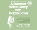 Paso Robles Youth Arts Center hosts Summer Voice Camp