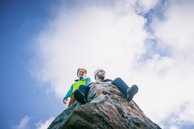 For climbers Andy Sherar and Charlie D’amico, there is no reason not to explore the myriad outdoor climbing spots on the Central Coast.