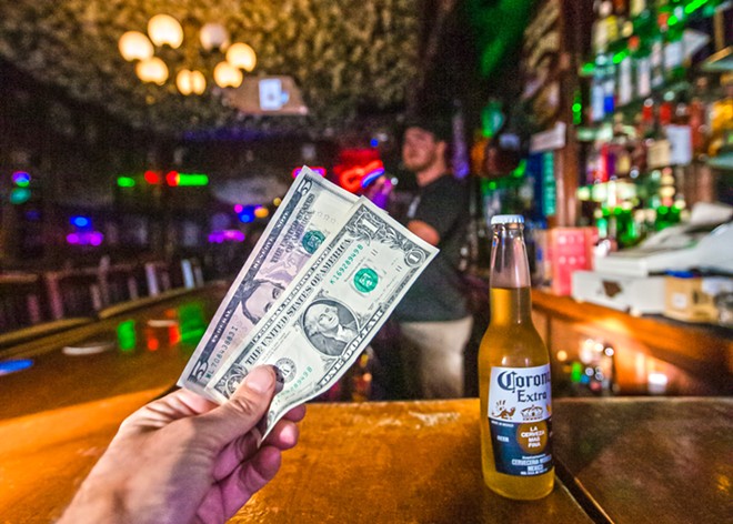 NO PLASTIC Spots like the Cayucos Tavern are on the cash-only train.