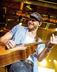 DRINK BEER. TALK GOD. Country-pop singer Chase Rice plays the Vina Robles Amphitheatre on Friday, Sept. 3.