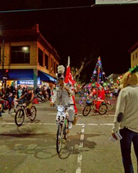 HOLIDAY SPIRIT The SLO Holiday Parade (pictured) returns on Dec. 3&mdash;with a few changes&mdash;after being canceled last year due to COVID-19.