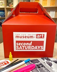 SLOMA's Second Saturdays provides free, all-ages arts activities once a month