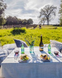 POSH PICNIC ONX’s Vineyard Picnic features an off-road tour ending at a private picnic spot, where guests can enjoy newly released blends and locally sourced culinary creations packed in a winsome picnic basket.